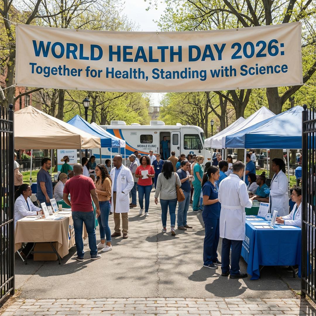 World Health Day 2026: Together for Health, Standing with Science